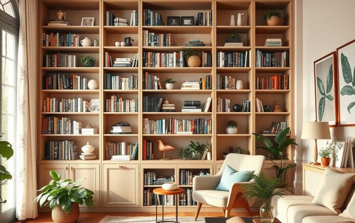 Living Room Bookshelves Living Room Bookshelves