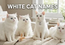 175 Cute White Cat Names: Unique, Funny, Creative, and Adorable Ideas for Cats of Every Snowy Personality White Cat Names
